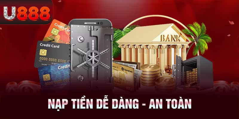 nạp tiền U888 an toàn, bảo mật