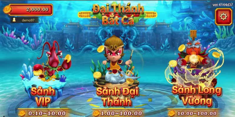 3 chế độ chơi từ dễ tới khó trong trò chơi 