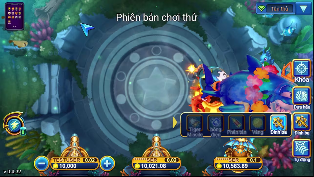 Bắn cá dễ dàng là tựa game đang được nhiều khách hàng trải nghiệm