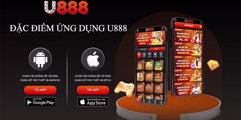 hướng dẫn Đăng nhập qua app U888