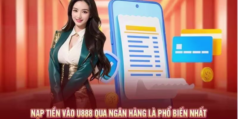 Hướng dẫn nạp rút tiền tại U888 bằng tài khoản ngân hàng