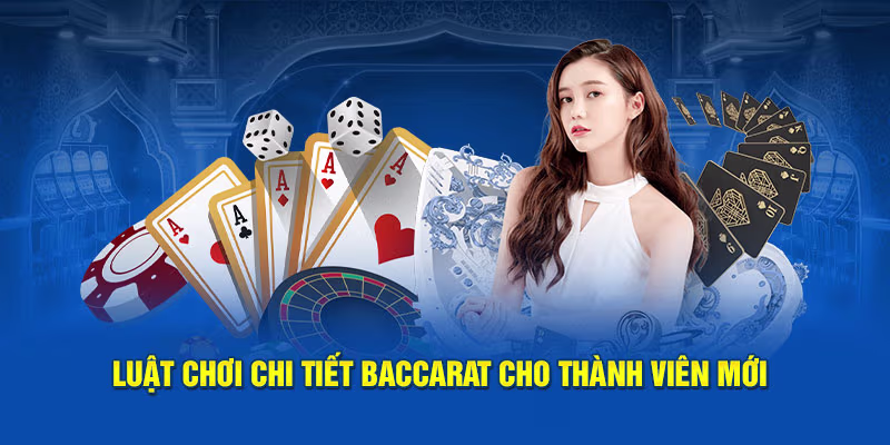 Luật chơi chi tiết baccarat cho thành viên mới tham gia game