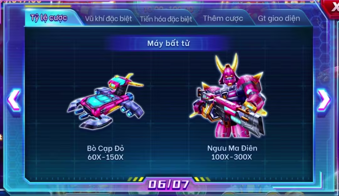 Tỷ lệ cược hấp dẫn của game bắn cá vũ trụ